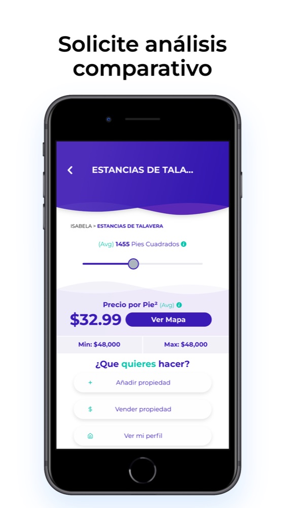 Urbital App: Solicite análisis comparativo